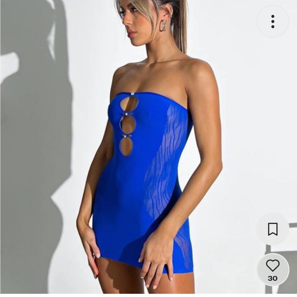 attention seeker mini dress